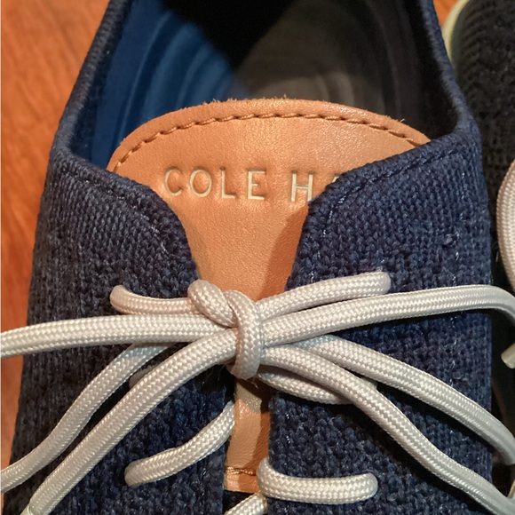 Cole Haan Men\'s 2.ZERØGRAND Stitchlite Wingtip Oxfords BLUE WING TEAL CLOUD BLUE main image 4